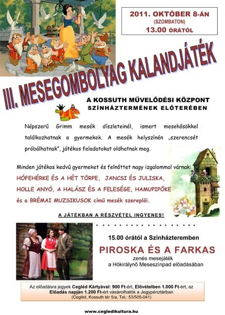   - III. Mesegombolyag kalandjáték